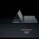 The Apple Pencil and Smart Keyboard.